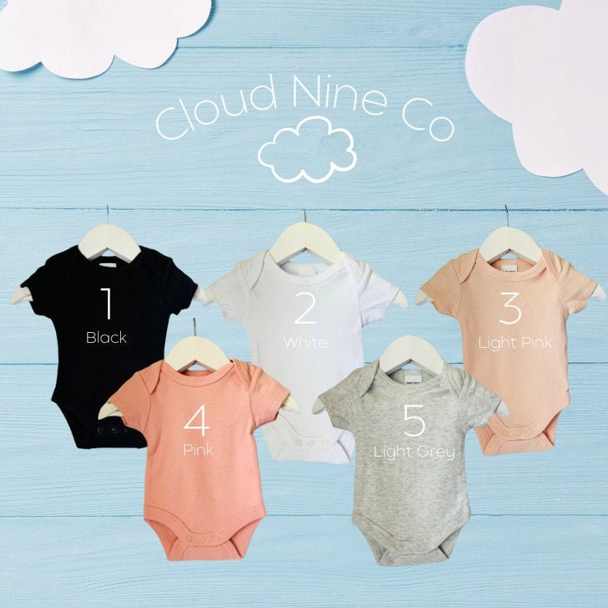 On My Way, Be There Soon... Wait For Me, I'm Coming Too! - matching twin bodysuit set